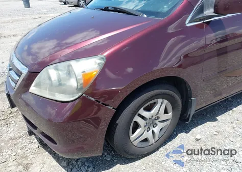 2007 Honda Odyssey Ex-L из США, поврежденный, VIN 5FNRL38747B436931